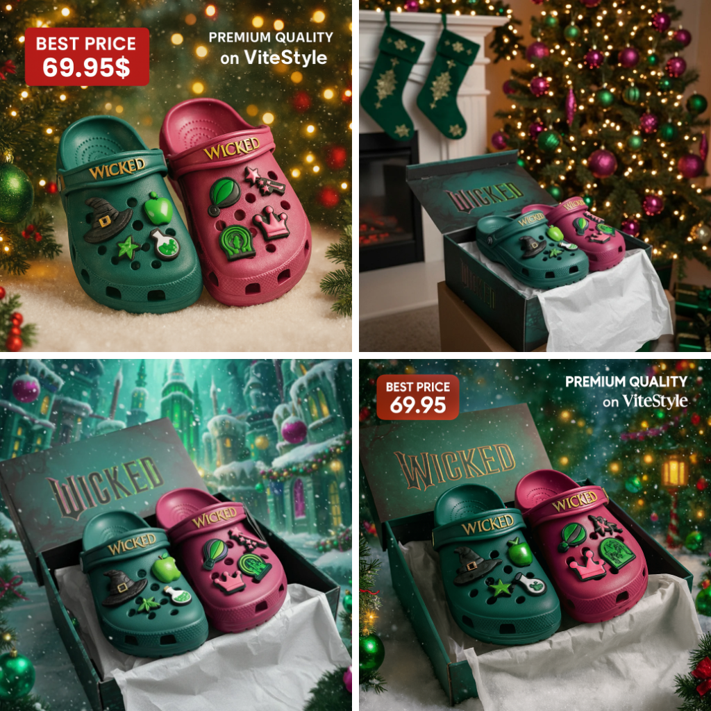 Wicked Crocs Charms 2025