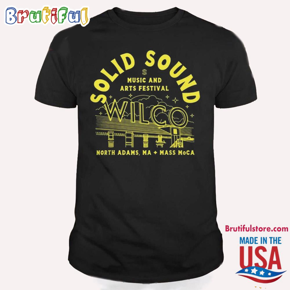 Wilco Solid Sound 2024 North Adams Ma Mass Moca T Shirt