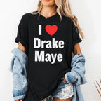 Will Campbell Patriots I Love Drake Maye Shirt