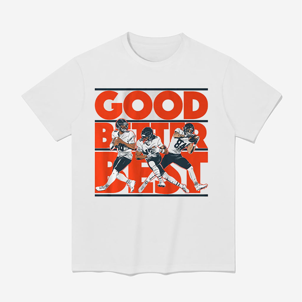 Williams Odunze Loveland Good Better Best Shirt