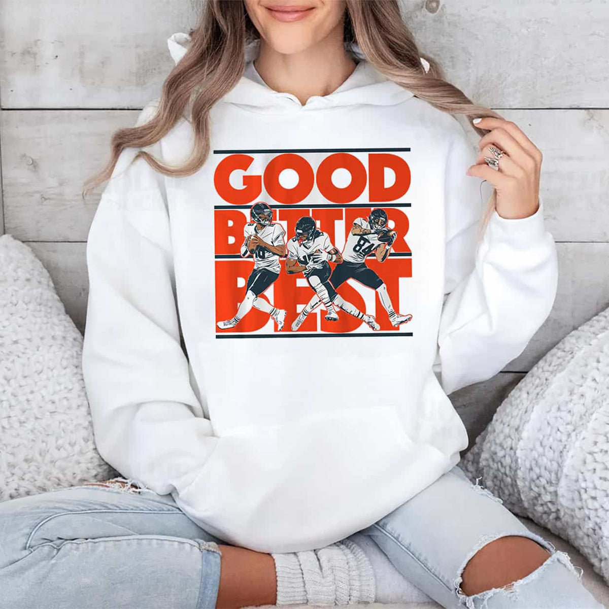 Williams Odunze Loveland Good Better Best Shirt