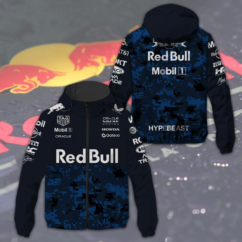 Red Bull Racing 3D Windbreaker Jacket – TMTHU1272