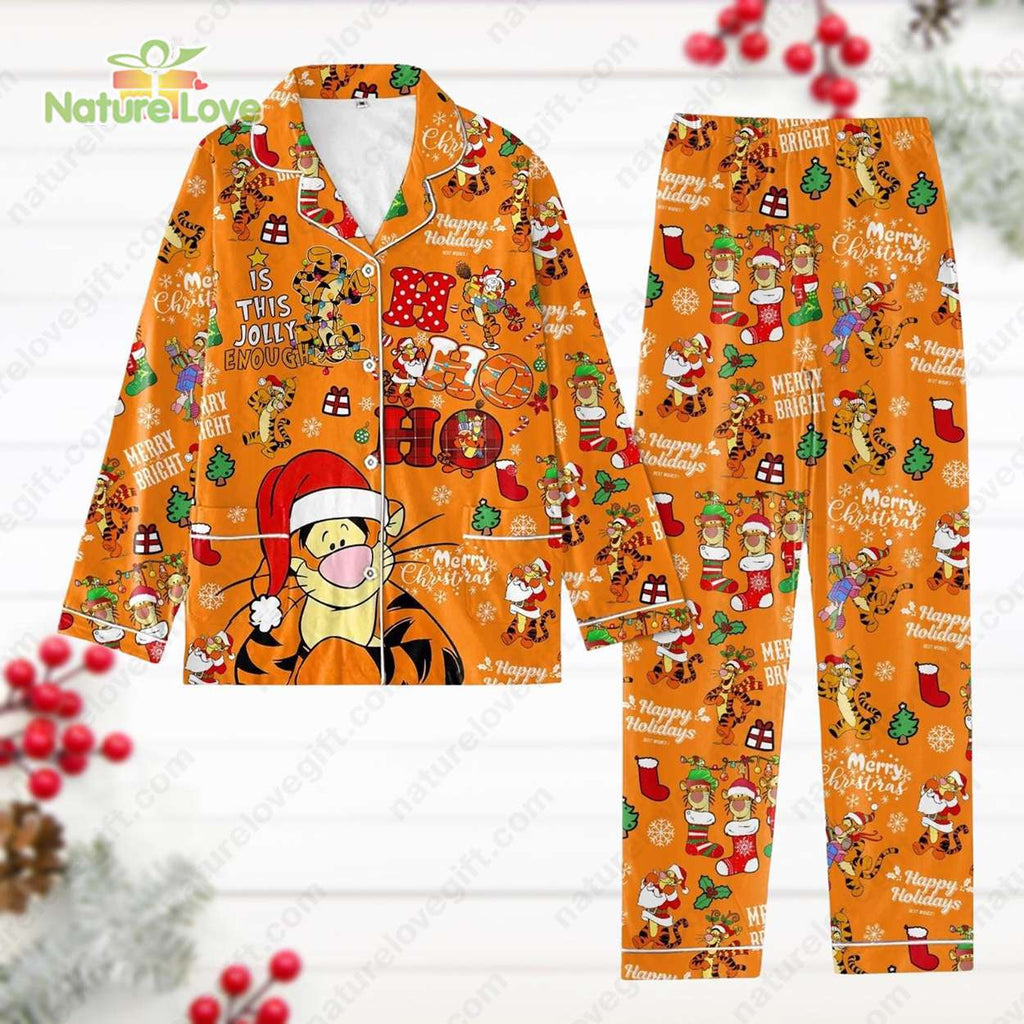 Winnie The Pooh Tigger Too Winnie Christmas Disney Pajamas