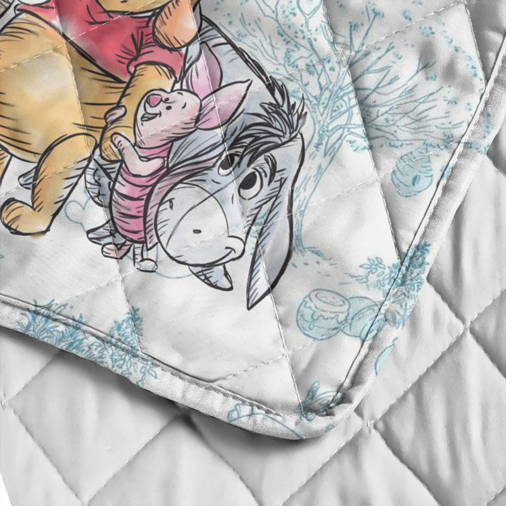 Winnie-the-Pooh 100th Anniversary 2026 Quilt Blanket - TMTHU6151
