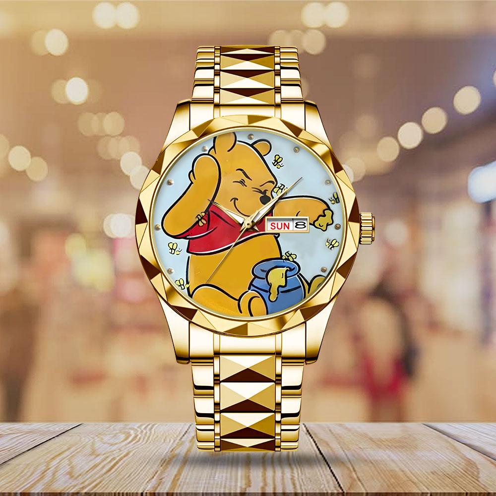 Winnie-the-Pooh 100th Anniversary Alloy Luxury Quartz Watch - TMTHU7659