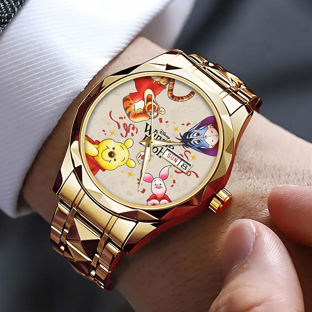 Winnie-the-Pooh 100th Anniversary Alloy Luxury Quartz Watch - TMTHU7890
