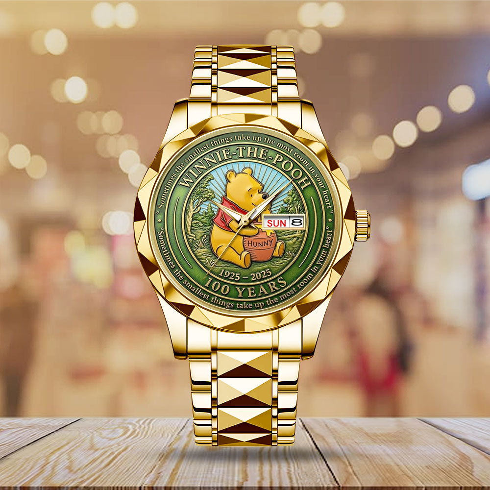 Winnie-the-Pooh 100th Anniversary Alloy Luxury Quartz Watch - MAITM14260