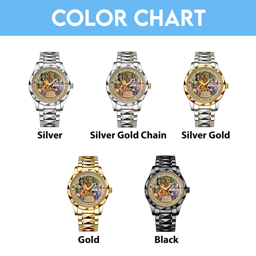 Winnie-the-Pooh 100th Anniversary Alloy Luxury Quartz Watch - MAITM14391