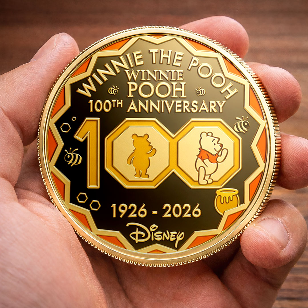 Winnie-the-Pooh 100th Anniversary Commemorative Coin – TMTHU5963