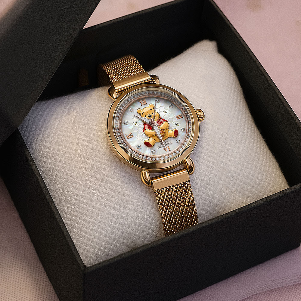 Winnie-the-Pooh 100th Anniversary Mesh Strap Quartz Watch - MAITM14668
