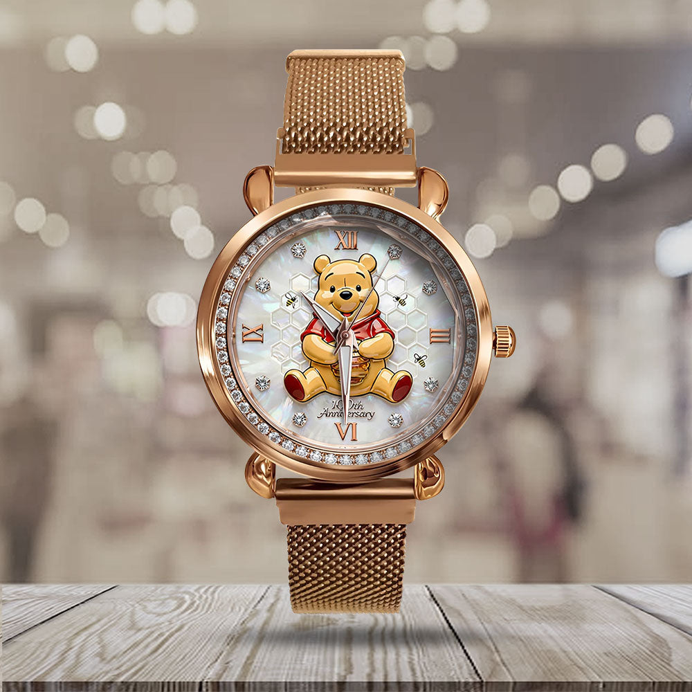 Winnie-the-Pooh 100th Anniversary Mesh Strap Quartz Watch - MAITM14668