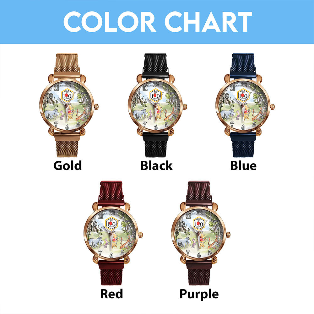 Winnie-the-Pooh 100th Anniversary Mesh Strap Quartz Watch - MAITM14900
