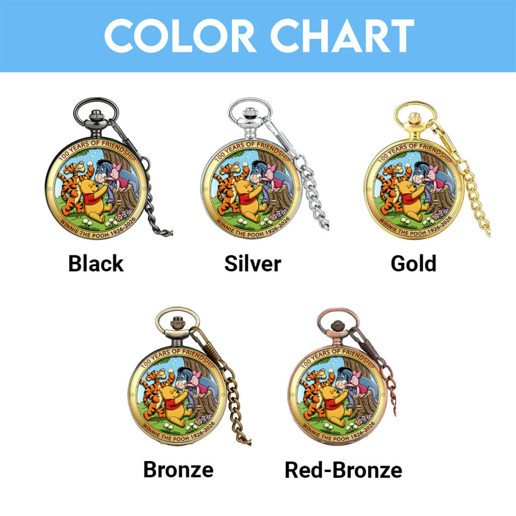 Winnie-the-Pooh 100th Anniversary  Pocket Watch - HOATT16096