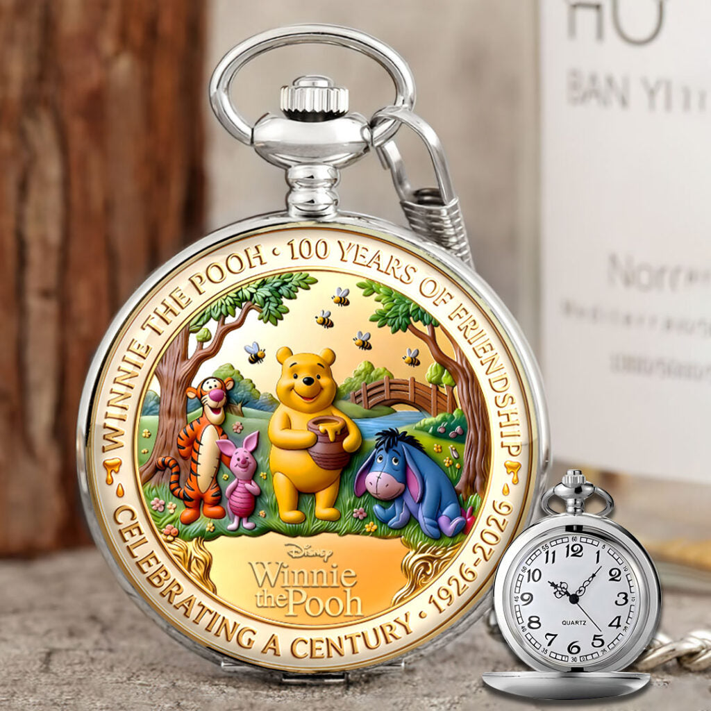 Winnie-the-Pooh 100th Anniversary Pocket Watch - HOATT16905