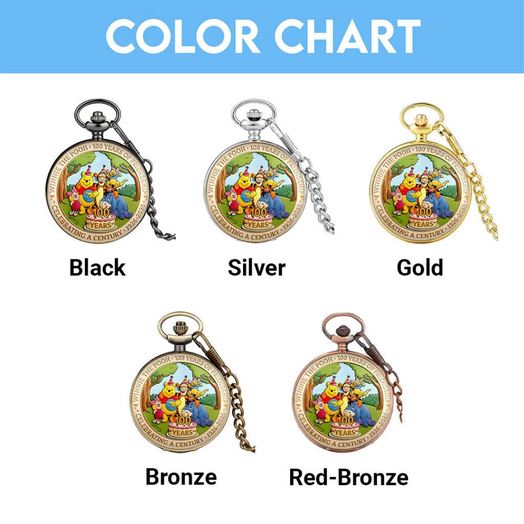 Winnie-the-Pooh 100th Anniversary Pocket Watch - HOATT16799