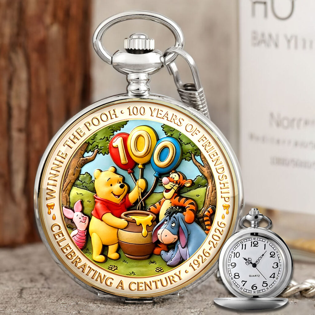 Winnie-the-Pooh 100th Anniversary Pocket Watch - HOATT16818