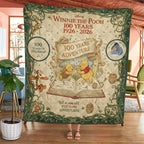 Winnie-the-Pooh 100th Anniversary Quilt Blanket - MAITM14328