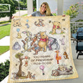 Winnie-the-Pooh 100th Anniversary 2026 Quilt Blanket - MAITM14840