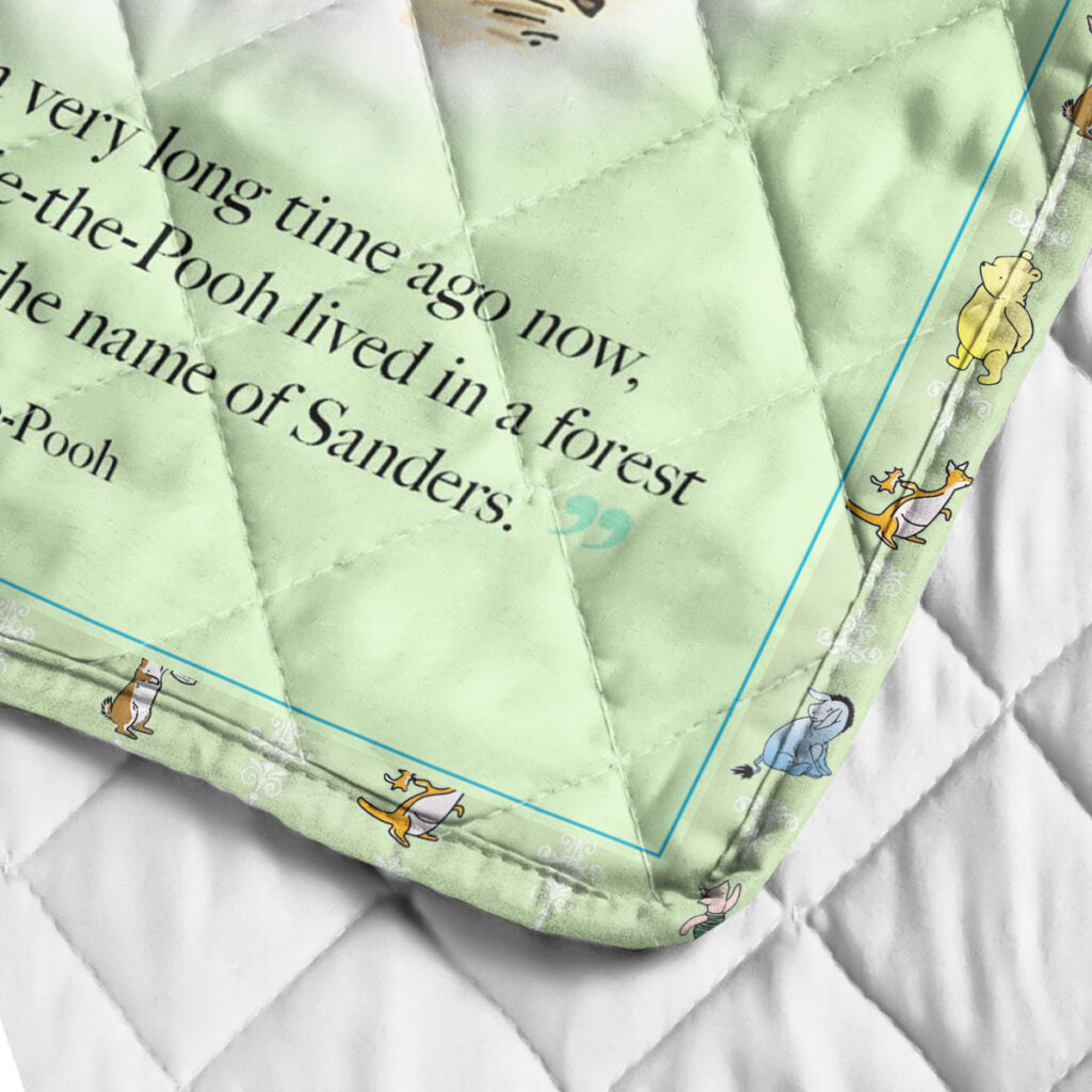 Winnie-the-Pooh 100th Anniversary Quilt Blanket - TMTHU4564