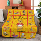 Winnie-the-Pooh 100th Anniversary Quilt Blanket - TMTHU4770