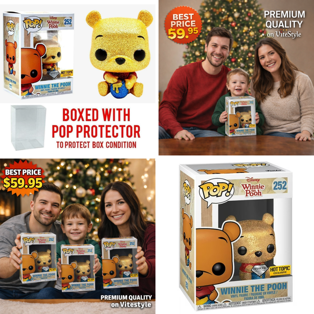 Winnie the Pooh 100th anniversary Pop! Figure Doll