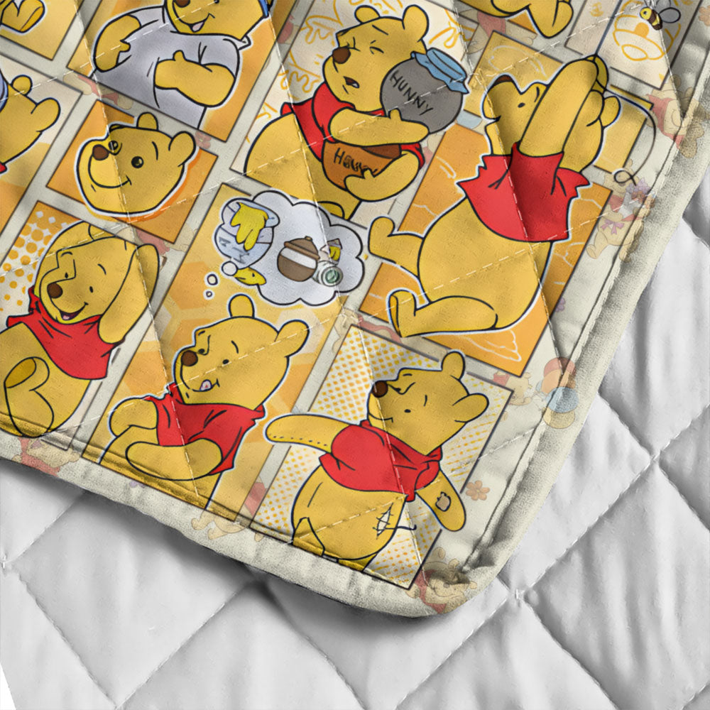 Winnie-the-Pooh Quilt Blanket - TMTHU5370