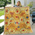 Winnie-the-Pooh Quilt Blanket - TMTHU6401