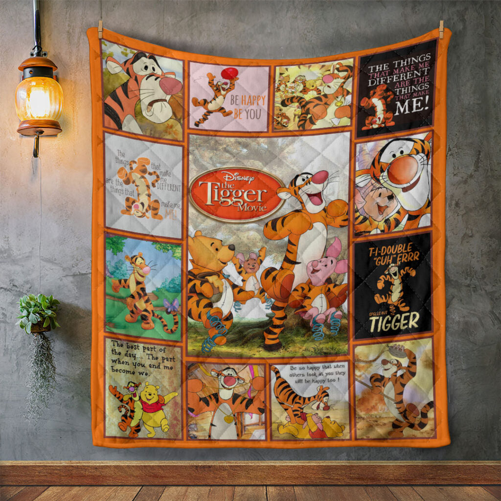 Winnie-the-Pooh x Tigger Quilt Blanket - HOATT15688