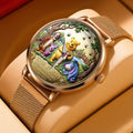 Winnie-the-Pooh 100th Anniversary Mesh Strap Quartz Watch - TMTHU3443