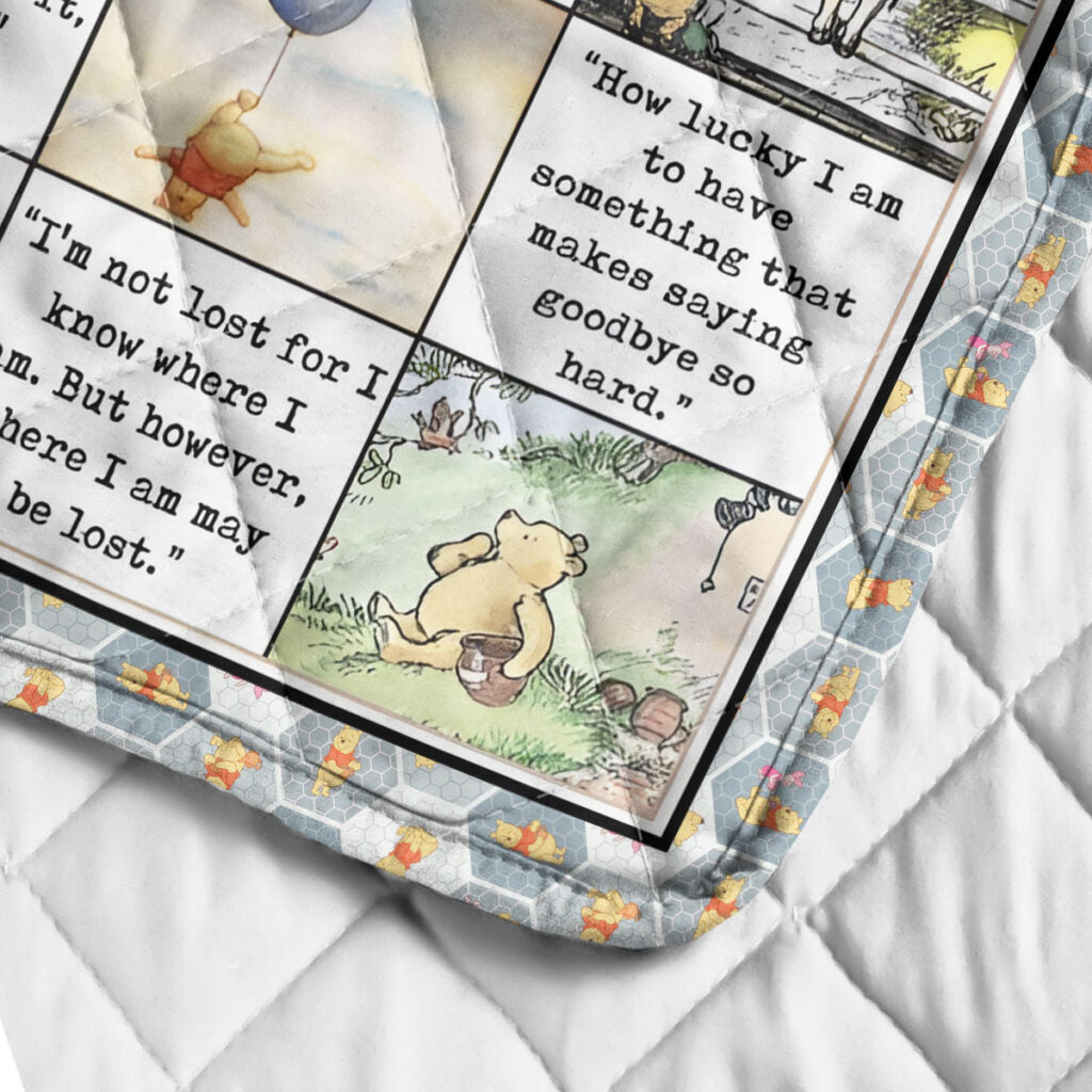 Winnie-the-Pooh 100th Anniversary 2026 Quilt Blanket - TMTHU3505