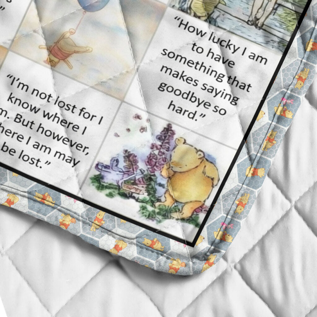Winnie-the-Pooh 100th Anniversary 2026 Quilt Blanket - TMTHU3792