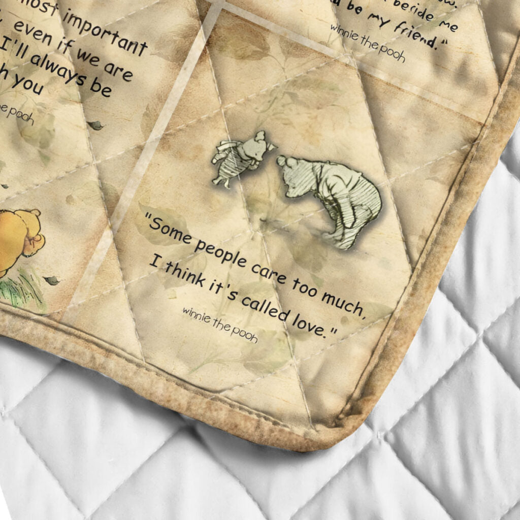 Winnie-the-Pooh 100th Anniversary 2026 Quilt Blanket - TMTHU3793