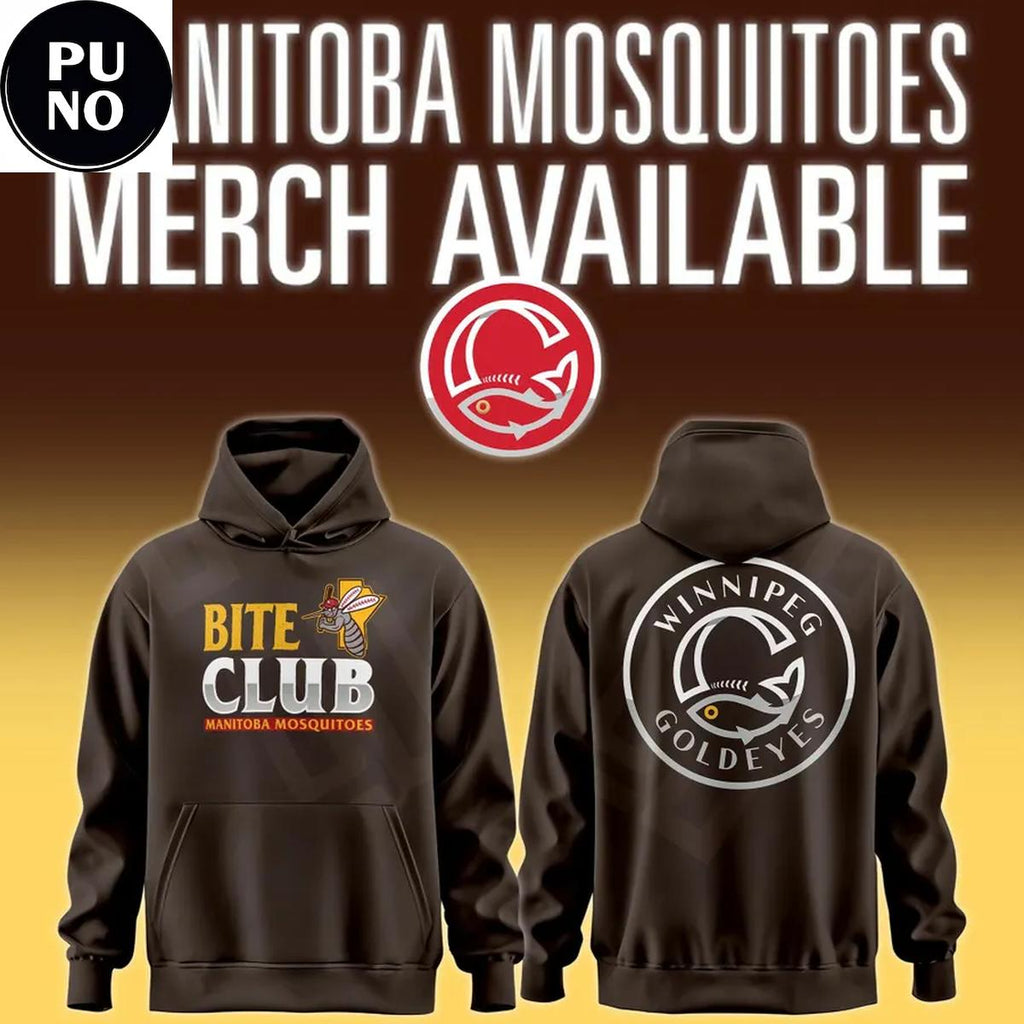 Winnipeg Goldeyes x Manitoba Mosquitoes 2026 Hoodie T-Shirt