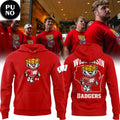Wisconsin Badgers 2026 Bucky Badger Cheesehead Nation Hoodie T-Shirt