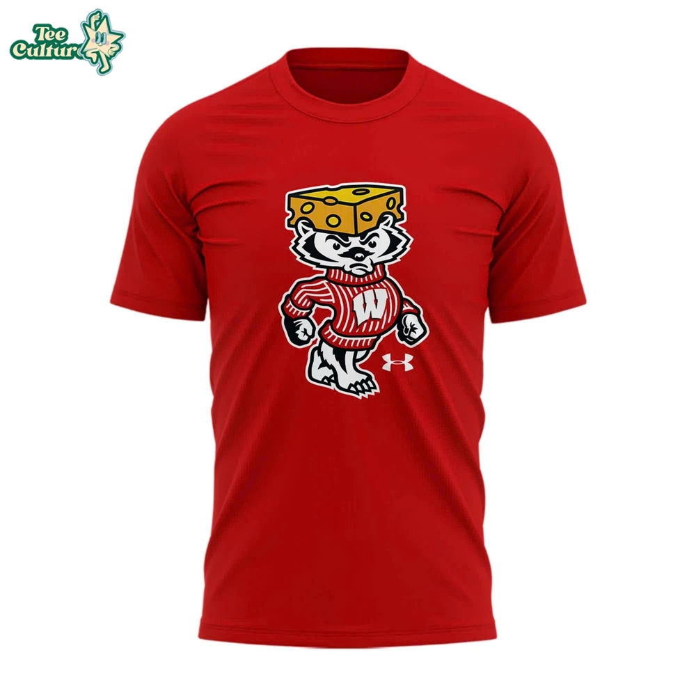 Wisconsin Badgers 2026 Lambeau Field Collection Bucky Cheesehead Performance T-Shirt