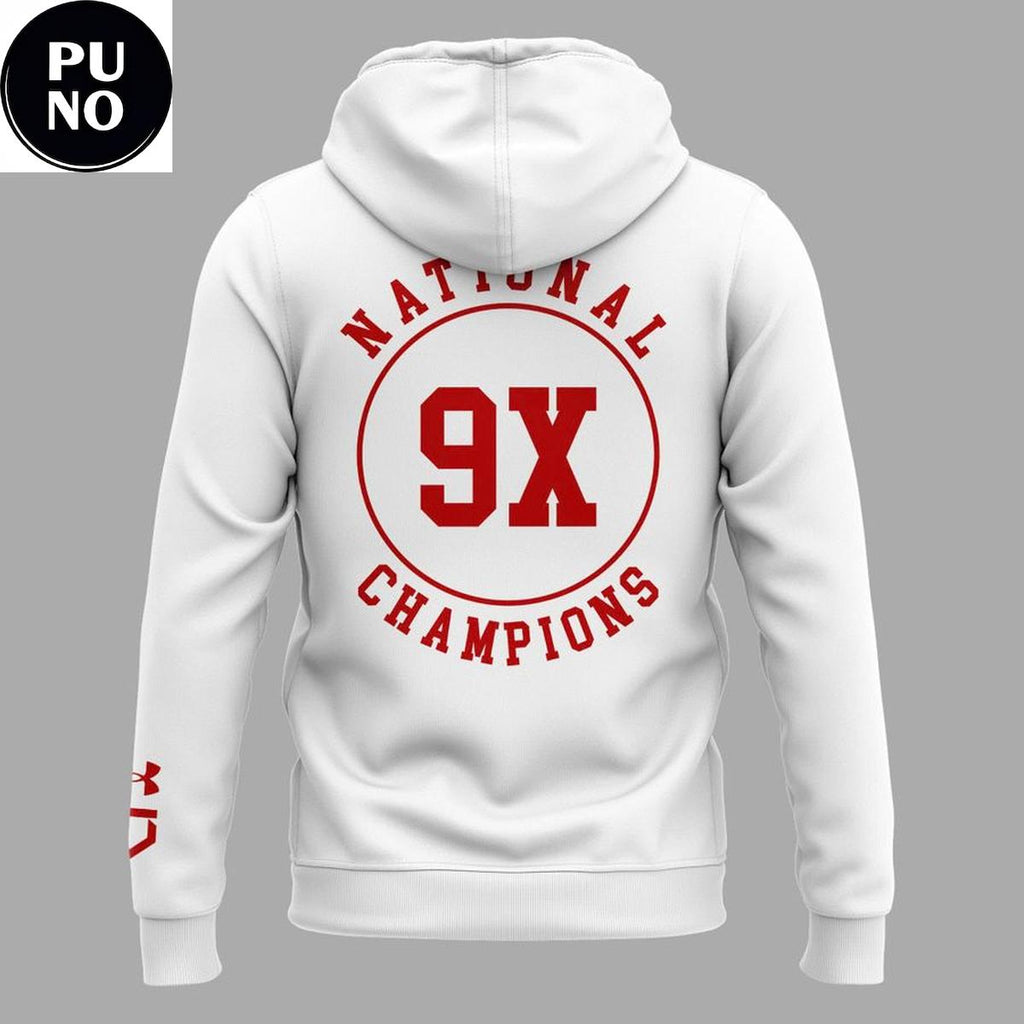 Wisconsin Badgers 9x Women's Hockey National Champions 2026 Hoodie