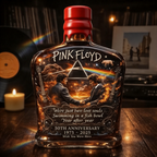 Wish You Were Here Pink Floyd Whiskey Bottle