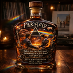 Wish You Were Here Pink Floyd Whiskey Bottle