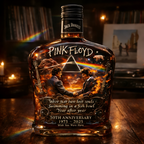 Wish You Were Here Pink Floyd Whiskey Bottle