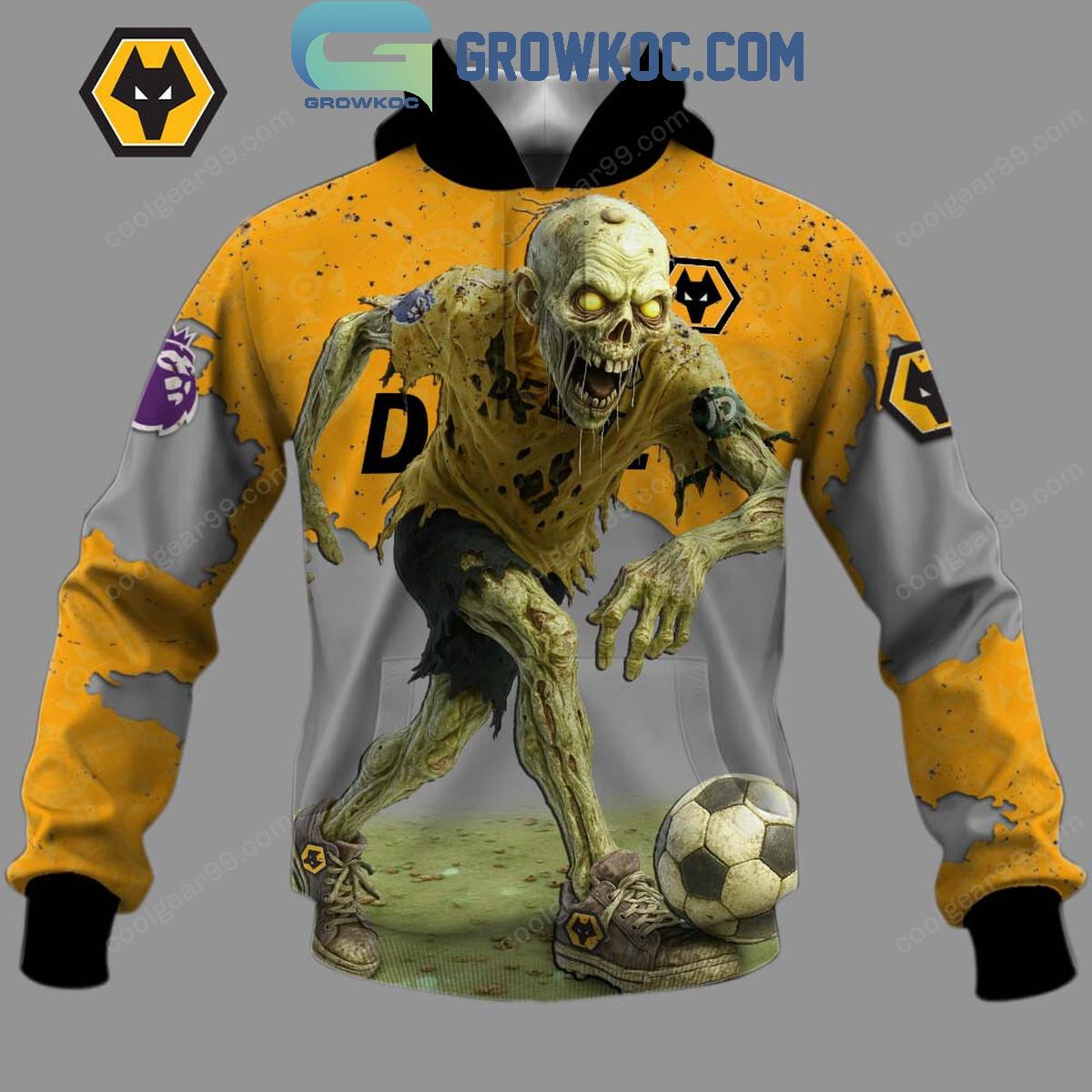 Wolverhampton Wanderers Halloween Zombie Undead Hoodie Shirt