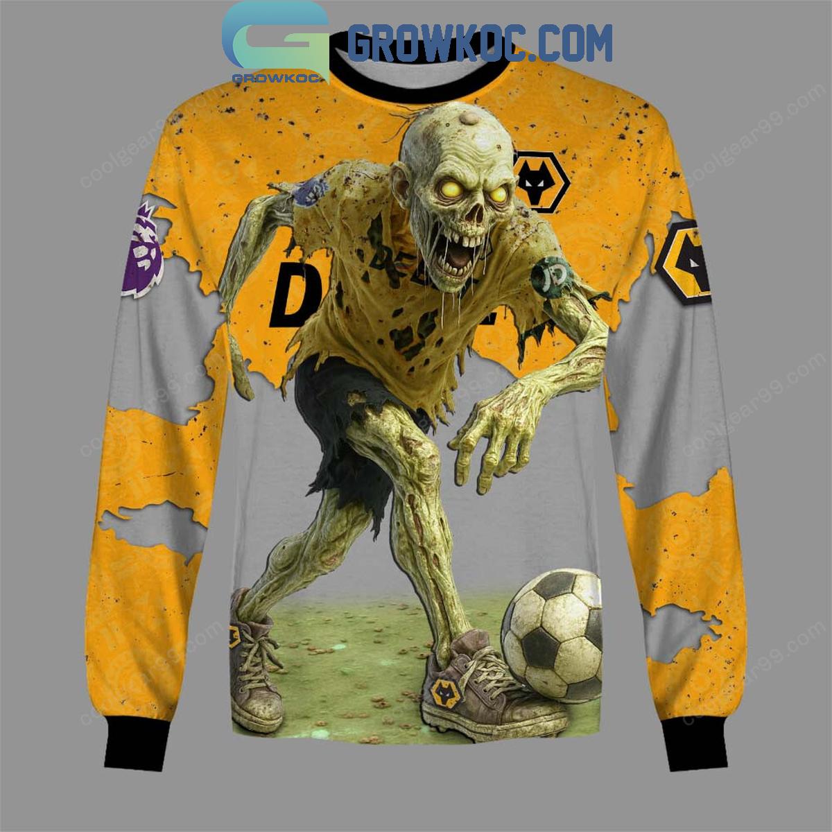 Wolverhampton Wanderers Halloween Zombie Undead Hoodie Shirt