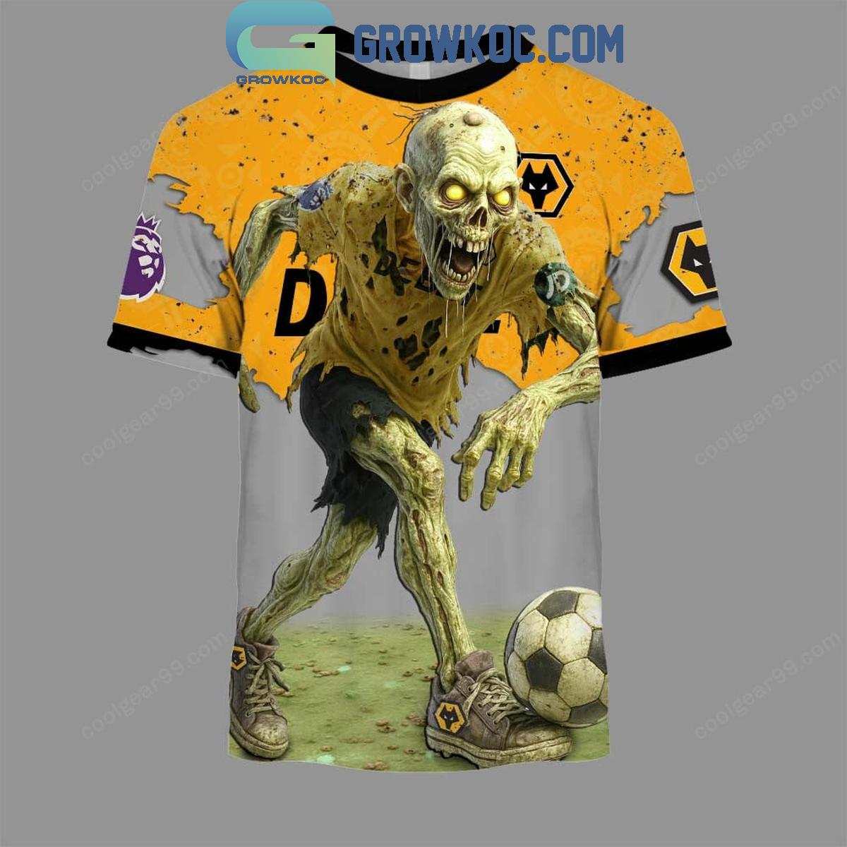 Wolverhampton Wanderers Halloween Zombie Undead Hoodie Shirt