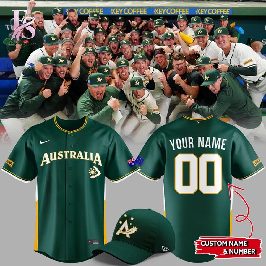 World Baseball Classic Australia Team 2026 Jersey
