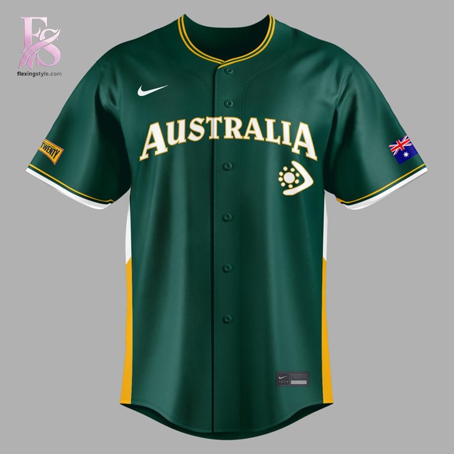 World Baseball Classic Australia Team 2026 Jersey