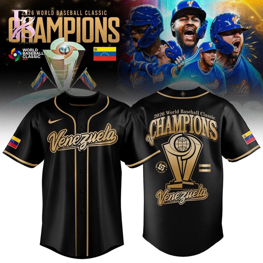 World Baseball Classic Champions x Venezuela 2026 Jersey