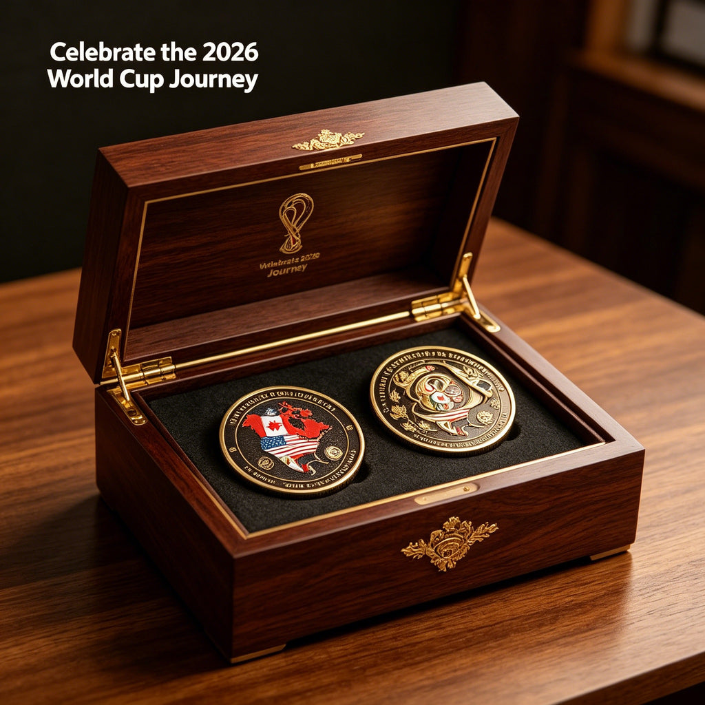 World Cup 2026 Three Nation One Goal Challenge Coin