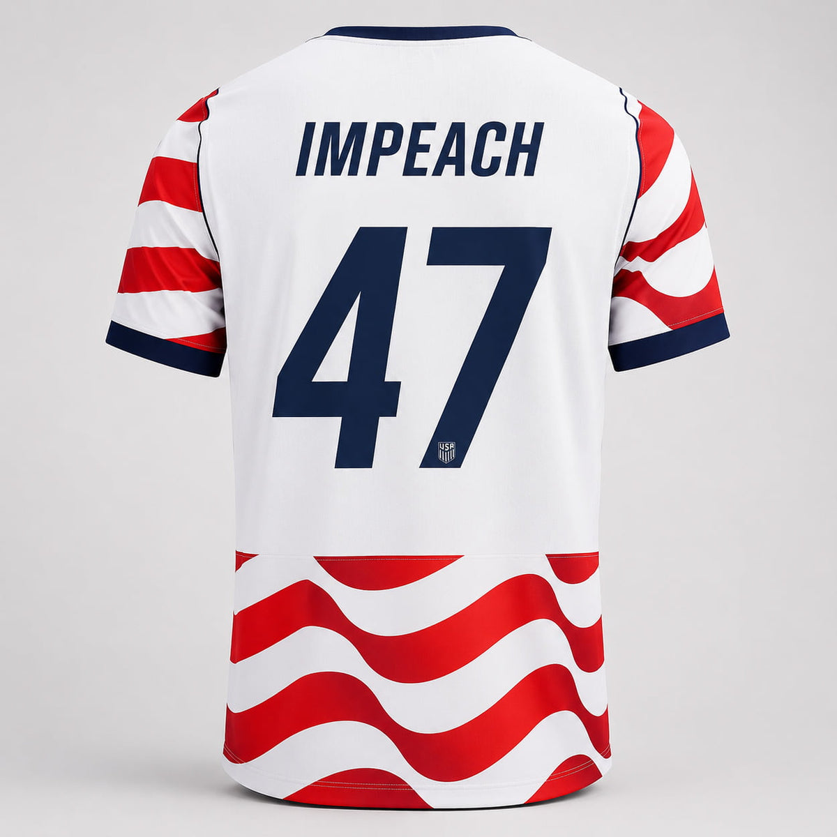 World Cup 2026 USA Impeach 47 Jersey