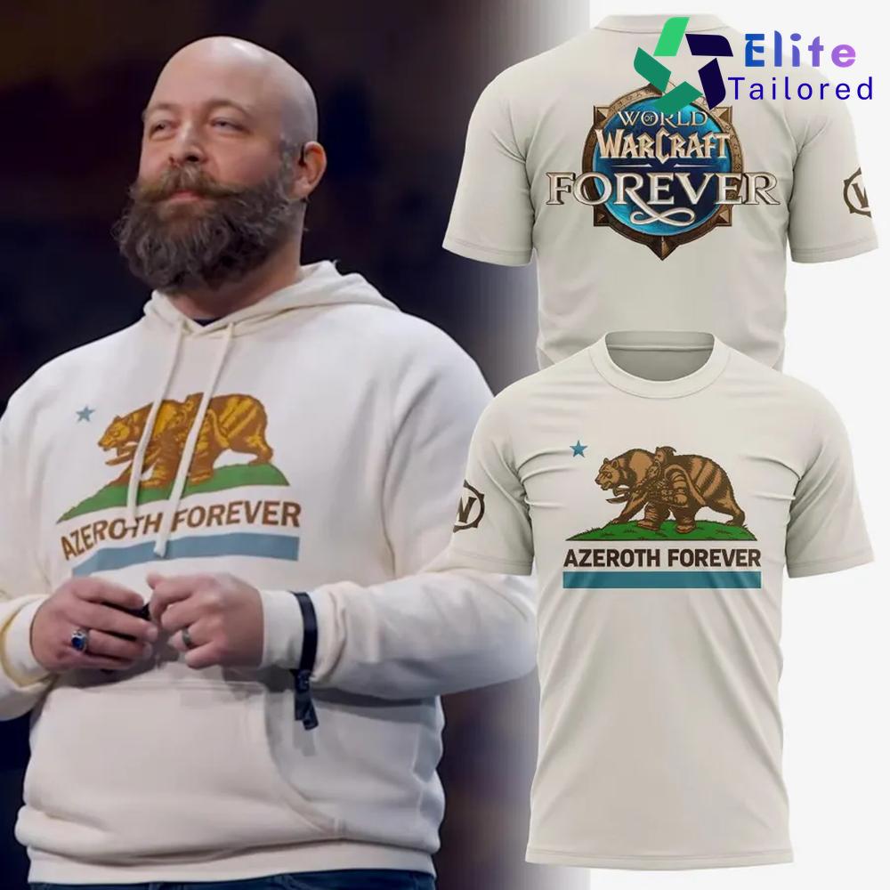 World of Warcraft Azeroth Forever Limited Edition Graphic T-Shirt
