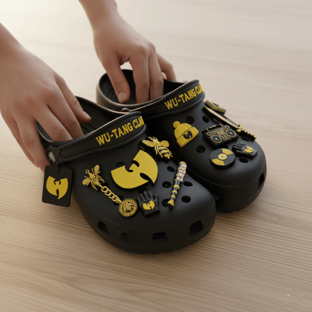 Wu-Tang Clan Croc Charms