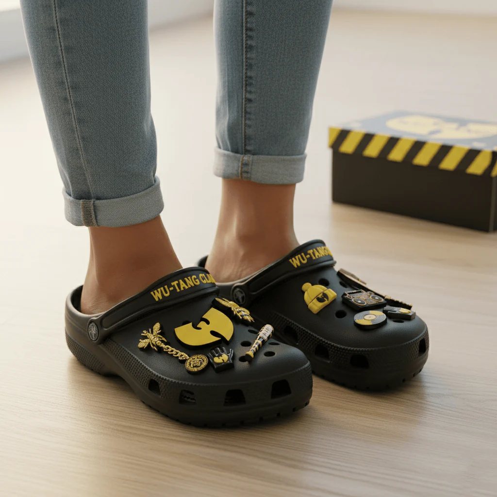 Wu-Tang Clan Croc Charms